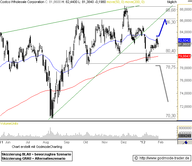 Costco Wholesale Corporation Technical Analysis and Stock Price Forecast